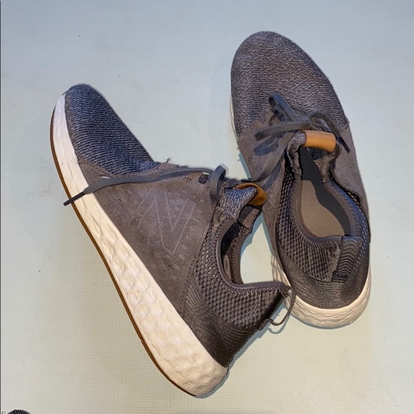New Balance Other - Men's New Balance Gray/White Sneakers 12